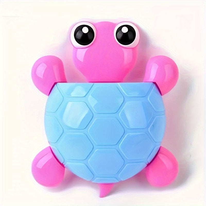 Turtle Design Suction Cup Toothbrush Holder for Halloween and Christmas Decor