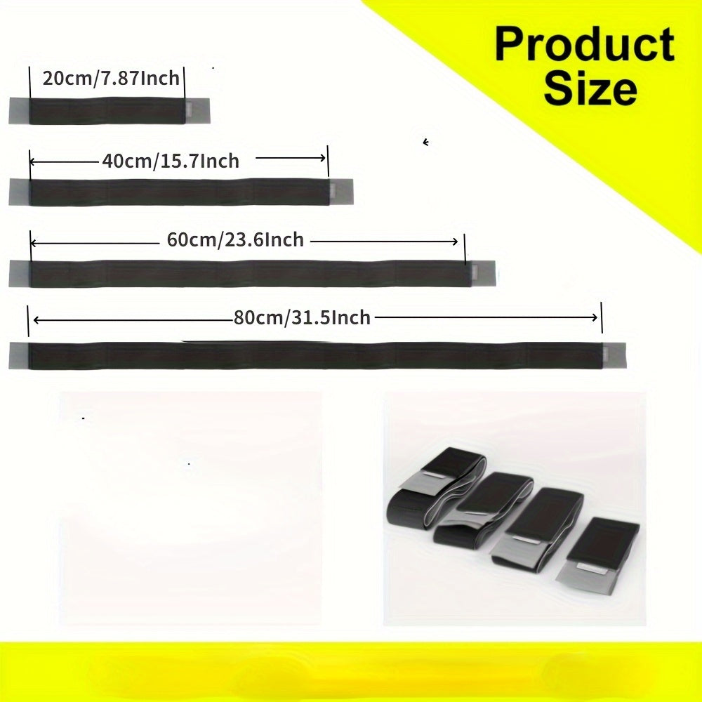 Car Trunk Organizer Strap Fixing Belt Storage Bag Elastic Auto Accessories