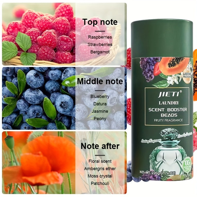 Scented Laundry Beads Softener Freshener for Fabrics in 4 Scents Home Dorm Use