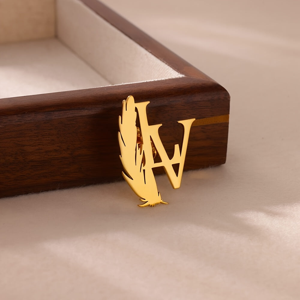 Vintage uslubidagi zanglamaydigan po'latdan yasalgan qushchalar brosh uchun ayollar va sovg'a g'oyalari