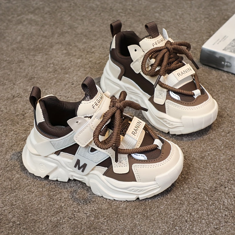 Breathable Mesh Sneakers for Girls and Boys Low Top Casual Sports Shoes