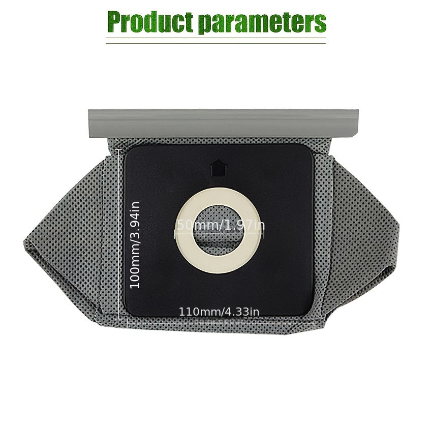 Midea va Haier uy vakuum tozalagichlari uchun mos keladigan ushbu chang yig'ish sumkasi 2L sig'imga ega bo'lib, chiqindi sumkalari, to'qilmagan chang sumkalari, yuviladigan sumkalar va turli aksessuarlar bilan mos keladi.