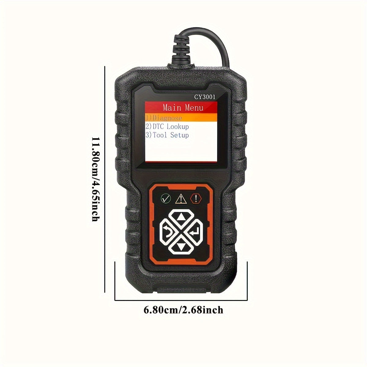 OBD2 сканер USB с питанием от USB и поддержкой датчика O2 для всех автомобилей 1996 года и новее