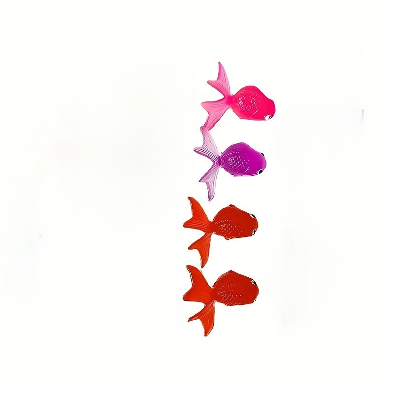 Floating Goldfish Cat Toy with Realistic Swimming Fish Durable Plastic Indoor Outdoor