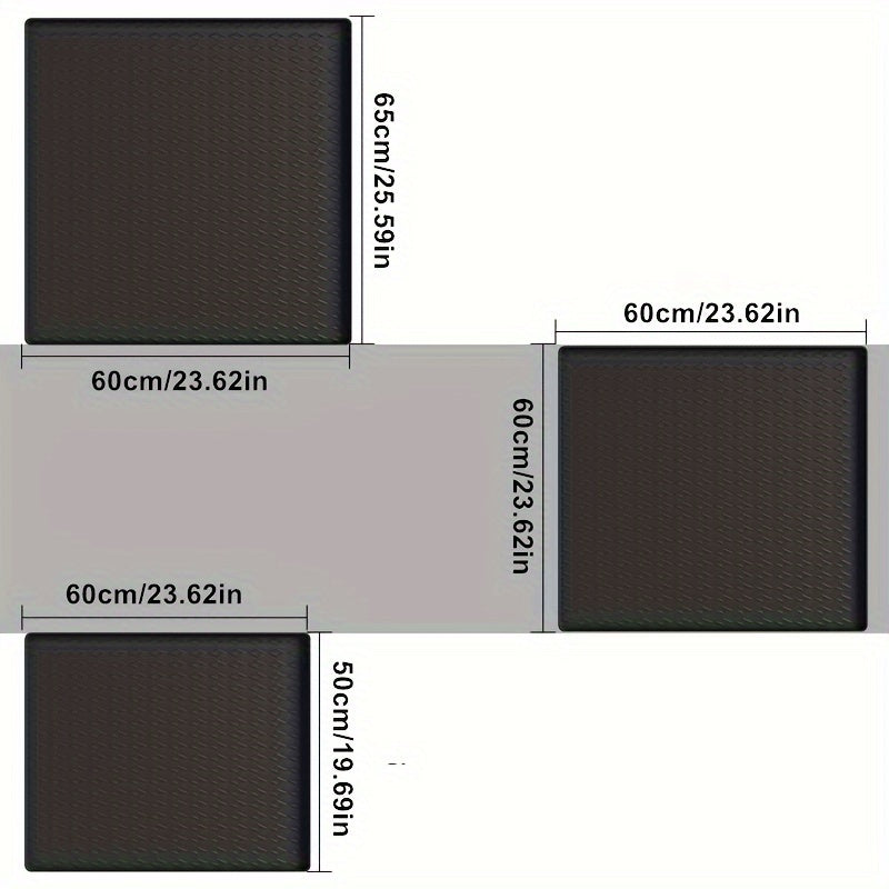Yuqori sifatli silikon mato kir yuvish mashinalari va quruq mashinalar uchun - changdan himoya qiladi, tez quriydi, sirpanishni oldini oladi va suv o'tkazmaydigan, kir yuvish xonasi, oshxona va uyda foydalanish uchun.