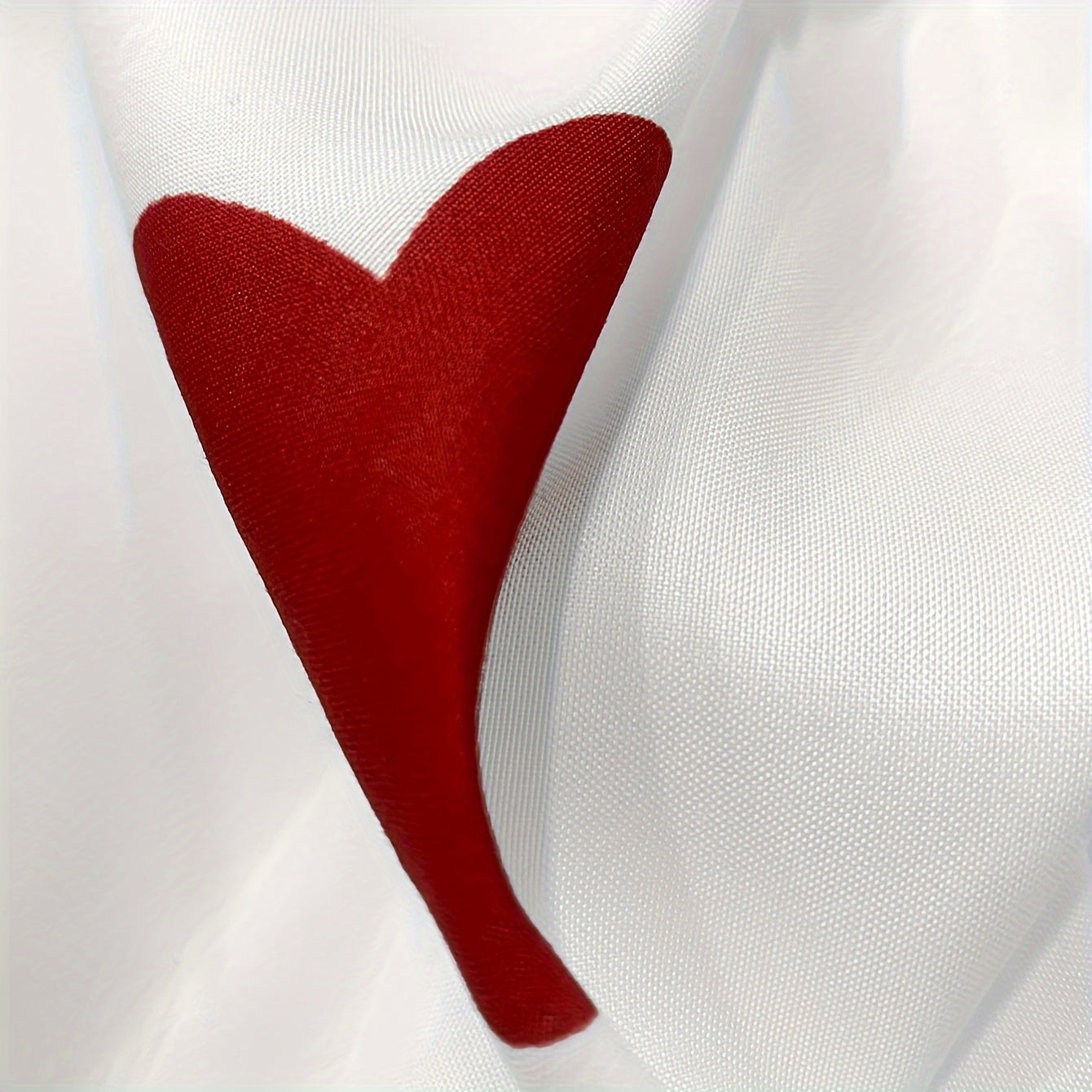 Set of 2 Love Pattern Brushed Pillowcases Soft Breathable Skin-Friendly Decorative Covers