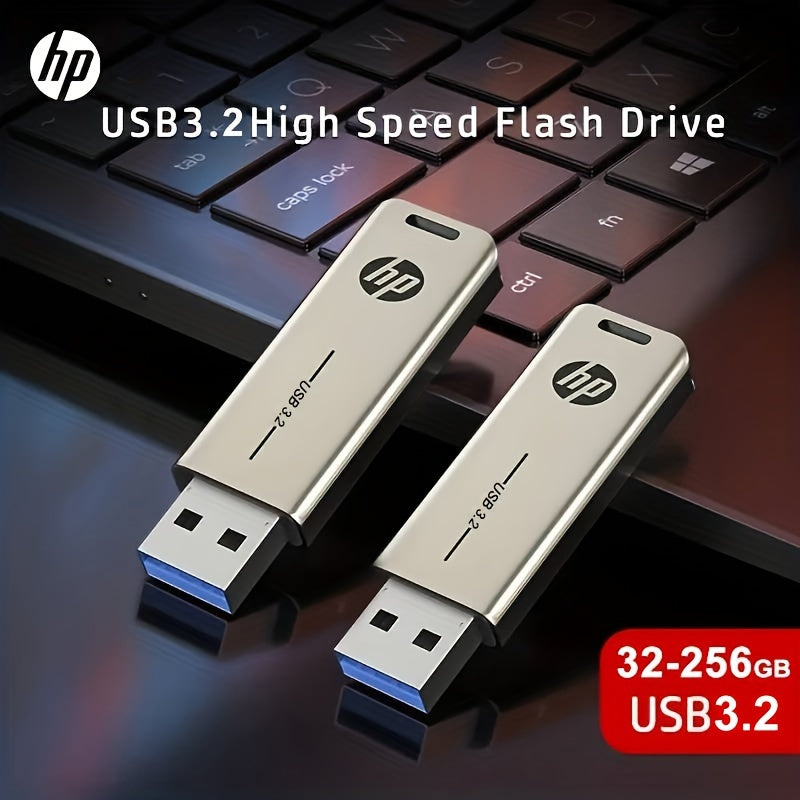 Metal USB Flash Drive 32GB 64GB 128GB 256GB High-Speed Data Storage Gift