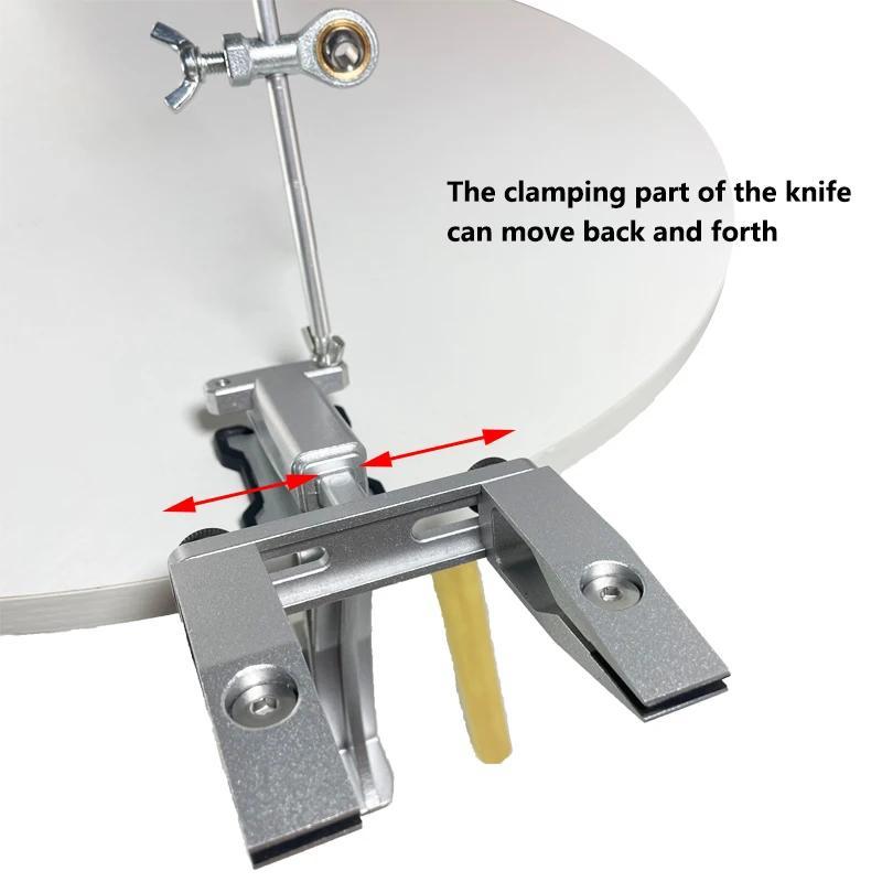 Ручной набор точил для алмазных ножей с системой фиксированного угла для кухонных и садовых инструментов