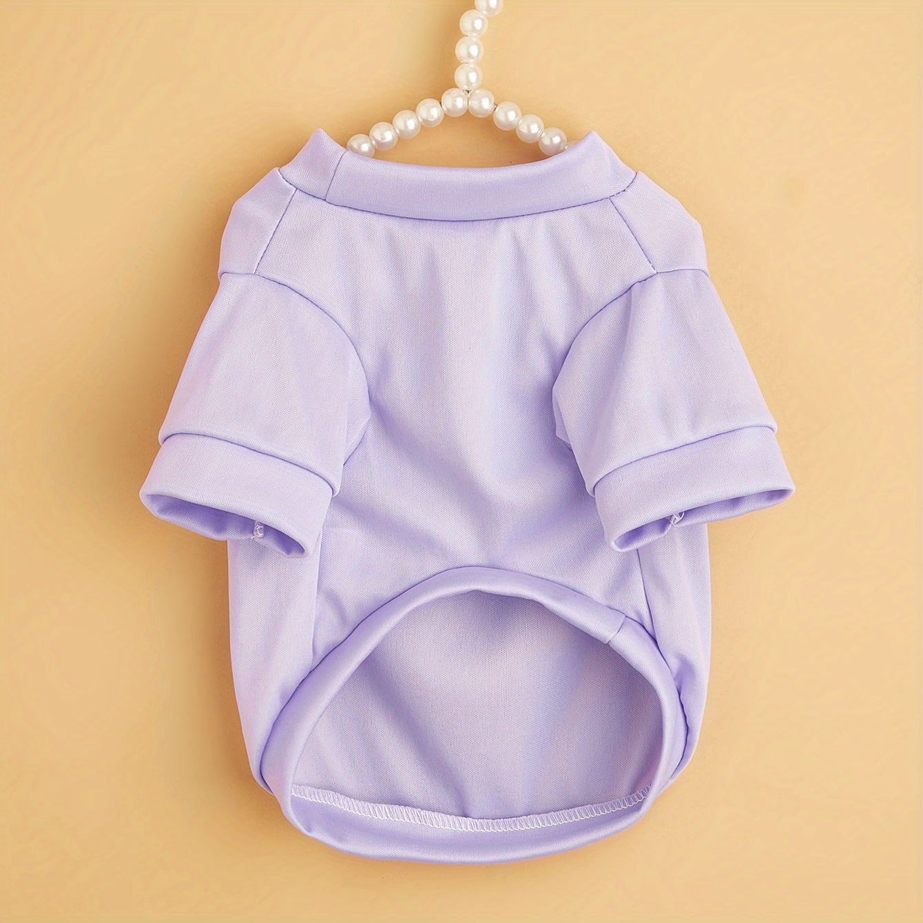 Pet T-Shirt Quick Dry Summer Dog Tee Casual Knit Polyester Small Medium Toy