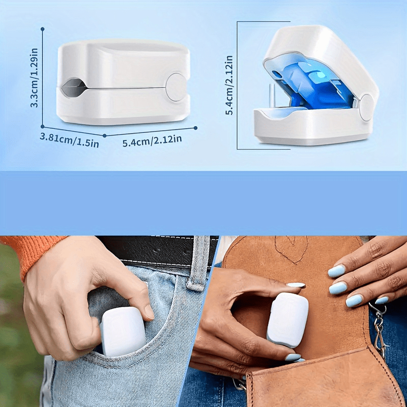 Rechargeable Lithium Battery 400mAh USB Charging Nail Care Tool for Travel and Home Use