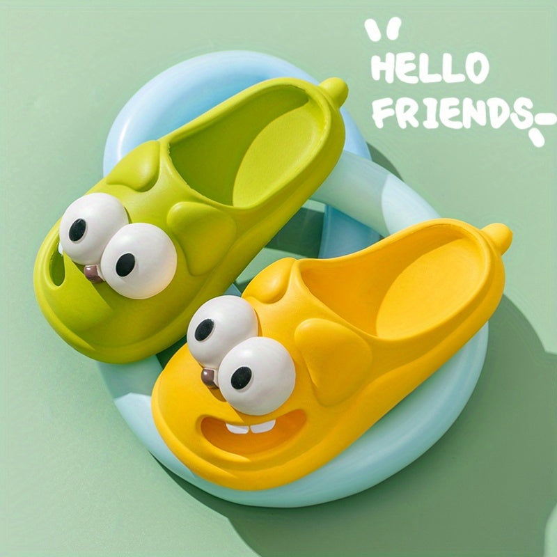 Women's Cartoon Pillow Slides Soft Sole Non-slip EVA Casual Beach Slides