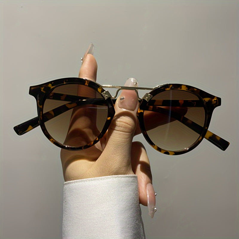 Vintage Mushuk Ko'zoynaklar ayollar va erkaklar uchun Zamonaviy Sayohat Kundalik Bayram Ko'zoynaklari