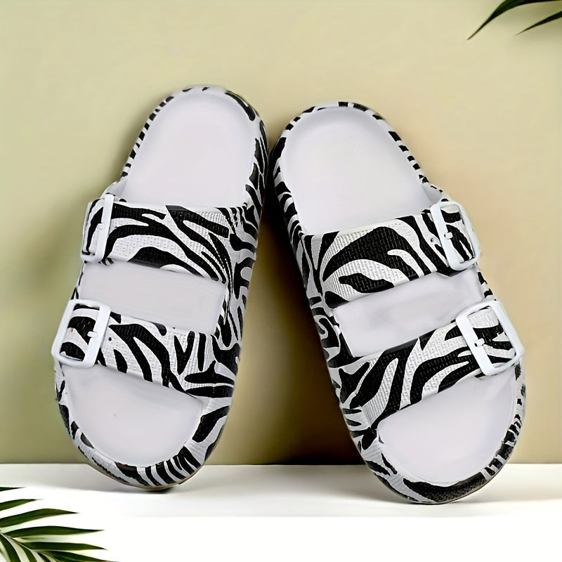 Women's Solid Color Slip-Resistant Quick-Dry Home and Outdoor Slippers