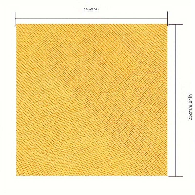 Qayta ishlatiladigan mikrotoʻqimachilik sochiqlari 20 dona yumshoq yuviladigan tozalash matolari, avtomobil va oshxona uchun