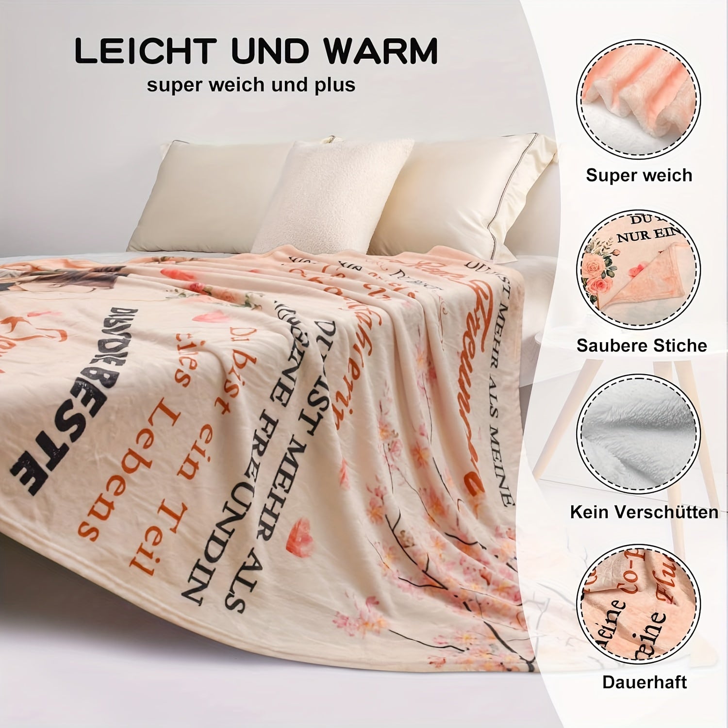 Cozy Flannel Throw Blanket for All-Season Warmth and Comfort