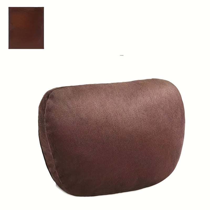 Adjustable Car Headrest Pillow Neck Support Soft Polyester Ergonomic Comfort