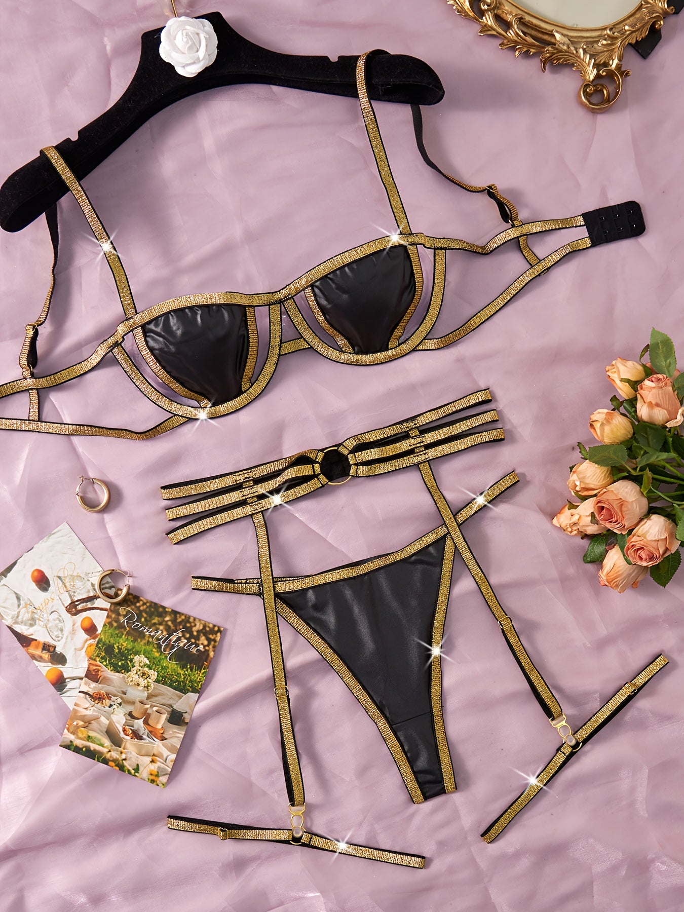 Evropa va Amerikadan Lingerie to'plami