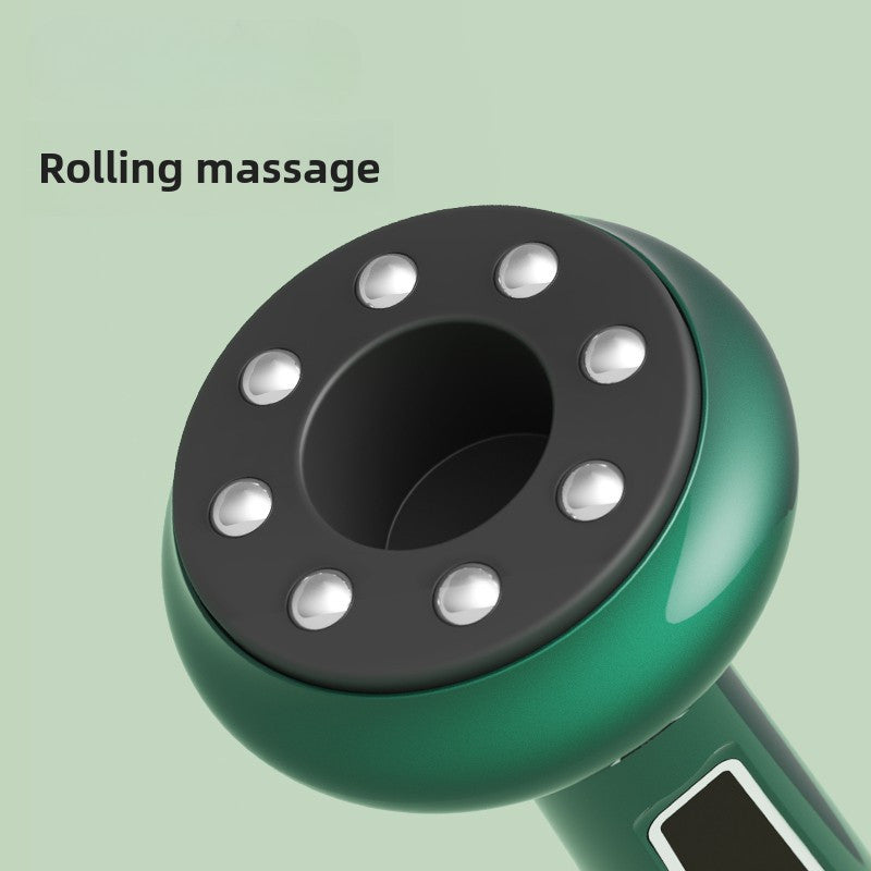 12 daraja intensivlik, LCD displey va sozlanadigan tezlik bilan quvvatlanadigan elektr vakuum massaj qiluvchi. Keksalar uchun ajoyib sovg'a.