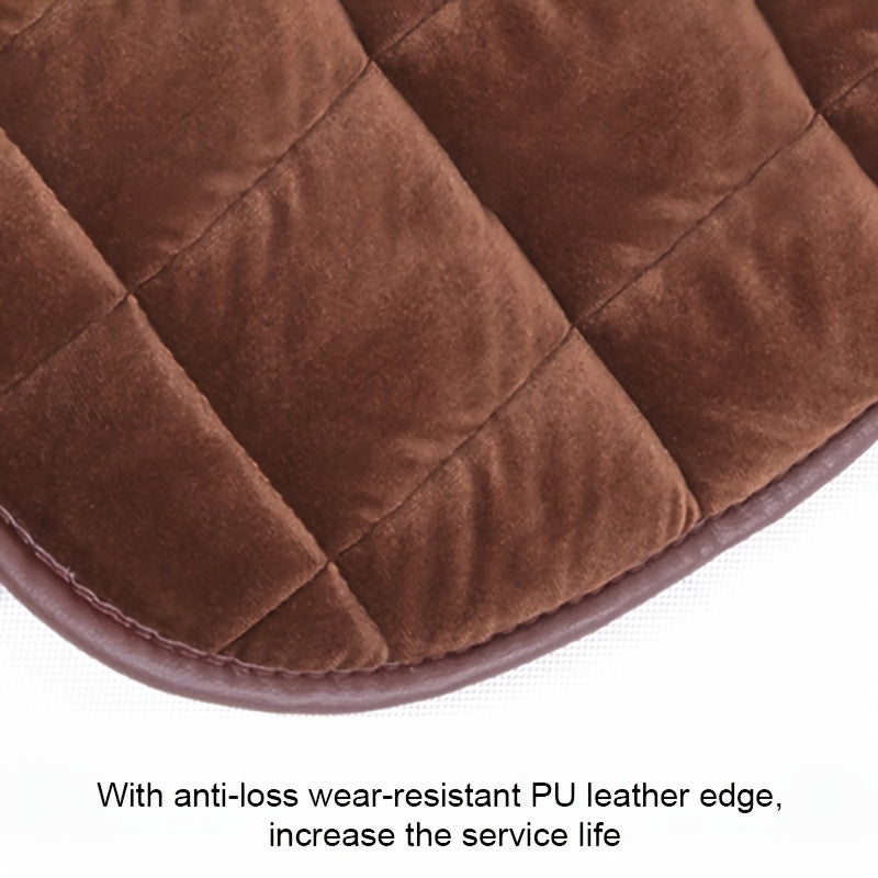 Чехол на заднее сиденье автомобиля из плюша, противоскользящий, защитный подлокотник для заднего ряда