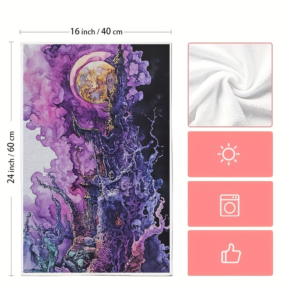 2 штуки кухонных полотенец в дизайне Electric Wizard Legalise It, ультрамягкие и высокоабсорбирующие для праздничного декора. Машинная стирка, размер 16x24 дюйма. Номер товара 2KYSYS1218275.