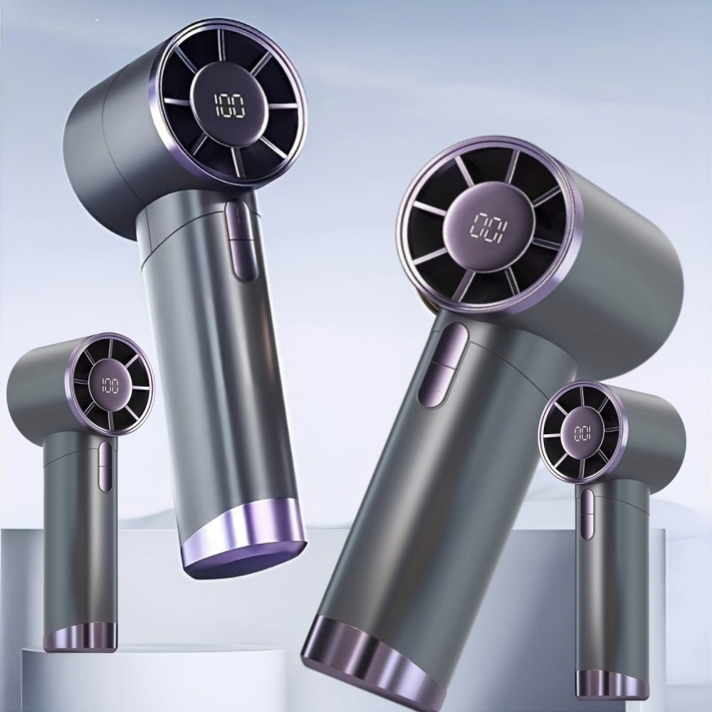 Portable Handheld Fan Rechargeable Battery USB Quiet Travel Office Outdoor