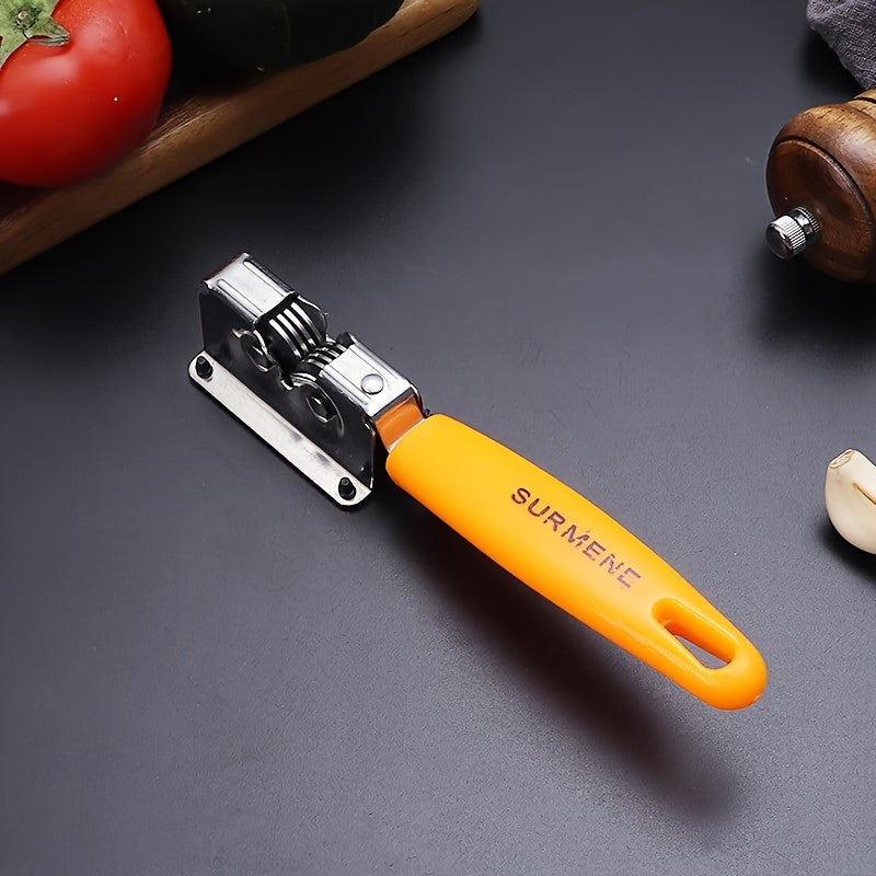 Kuchuk uchun portativ zanglamaydigan po'latdan yasalgan pichoq silliqlash mashinasi.