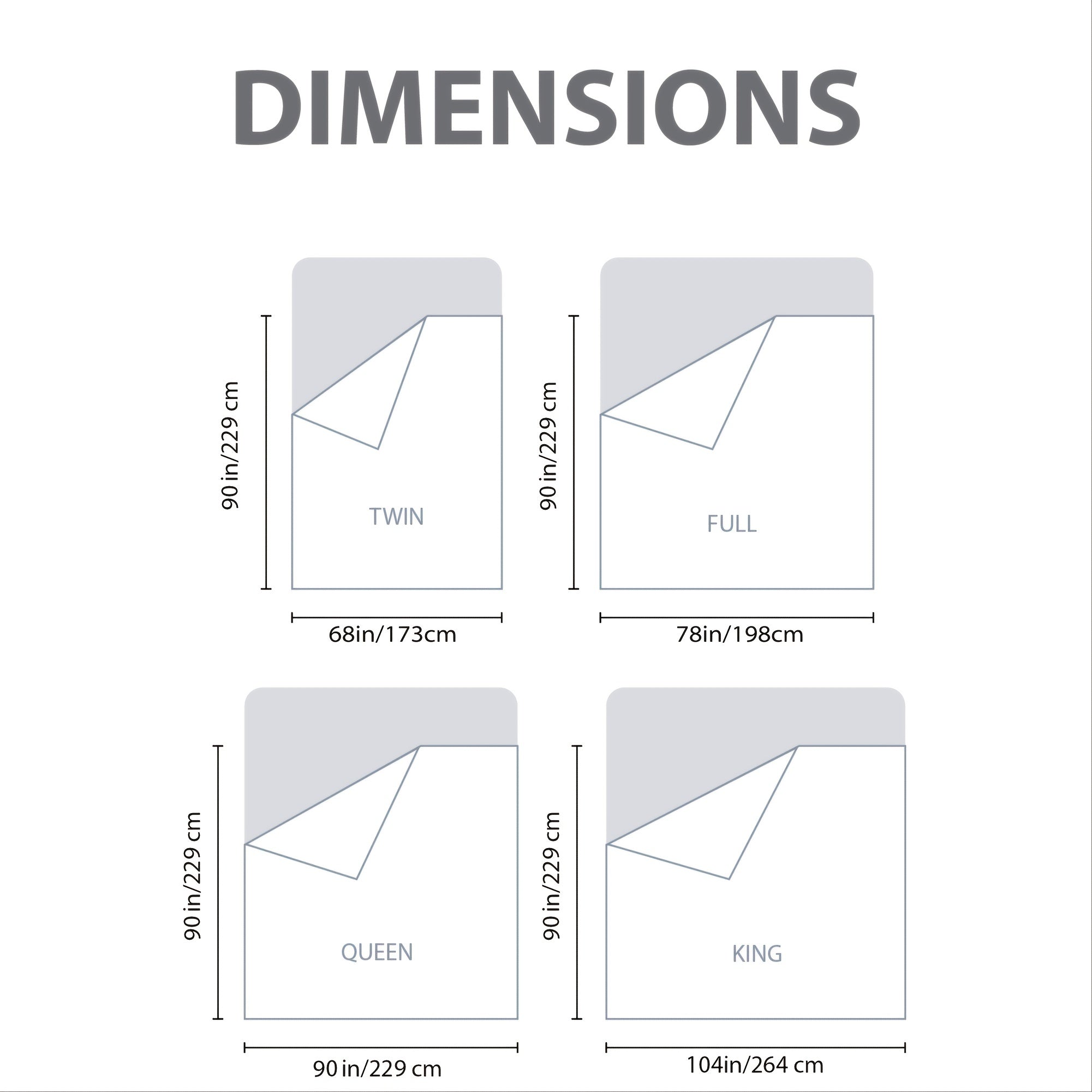 All-Season Hypoallergenic Breathable Comforter Duvet Insert for Bedding