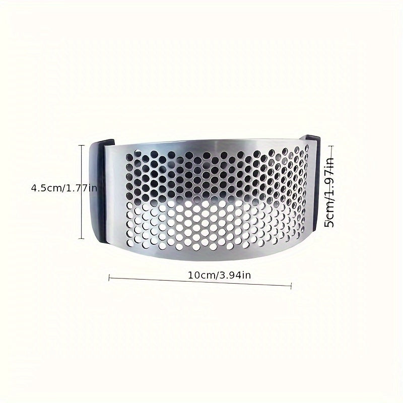 Prensa de ajo de acero inoxidable, picadora de cocina, triturador, fácil de limpiar