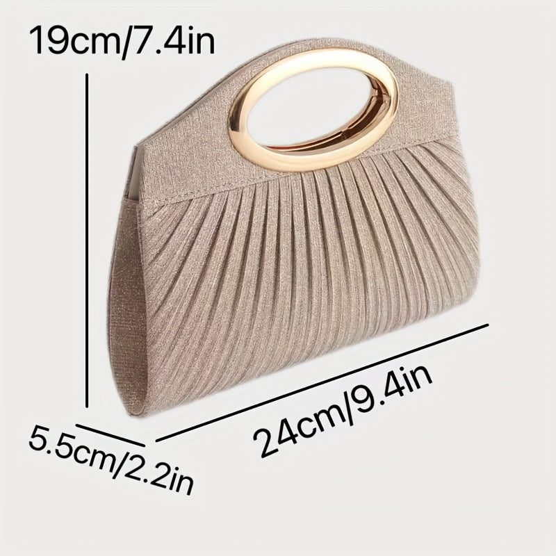 Стильная и практичная женская сумка с магнитным замком, идеально подходящая для ужинов и формальных мероприятий.