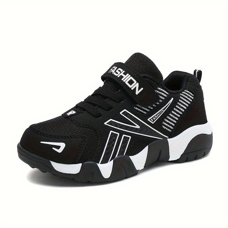 Kids Boys and Girls Casual Sports Sneakers Large Sizes 28-40 Breathable Fabric Rubber Sole