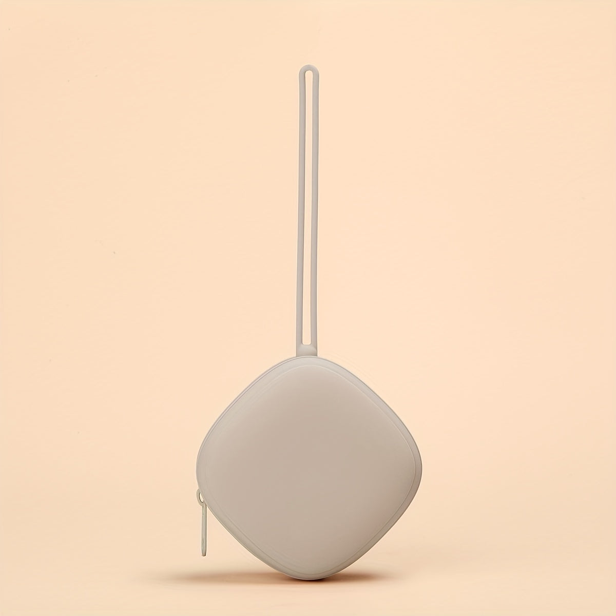 Силиконовый чехол для сосок для младенцев с молнией, ремешком и карманом для соски без BPA. Портативный контейнер для сосок, изготовленный из силикона.