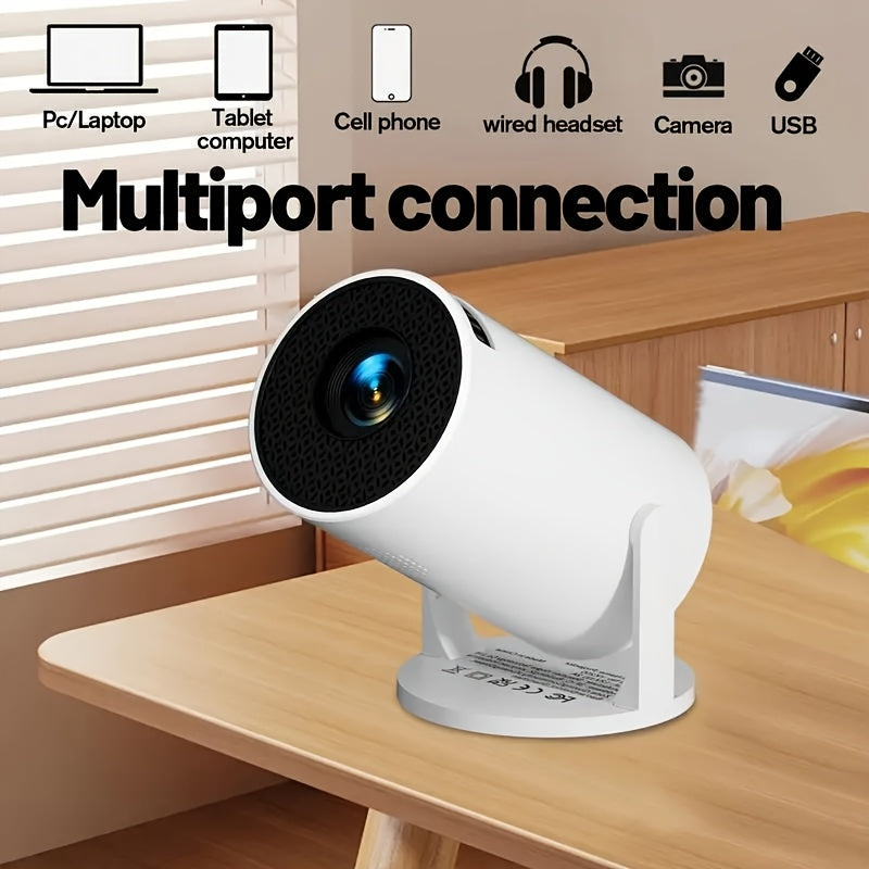 Mini Portable Projector with 720P HD LCD Display for Indoor Outdoor Use