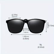 Polarized Clip-On TR90 Flip Up Glasses for Men and Women BOGO Free