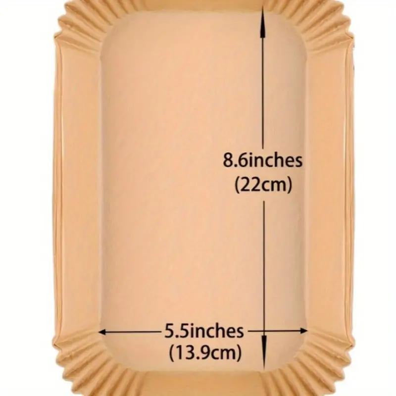 Non-Stick Disposable Air Fryer Mats Pack of 50 100 or 200 Square Waterproof