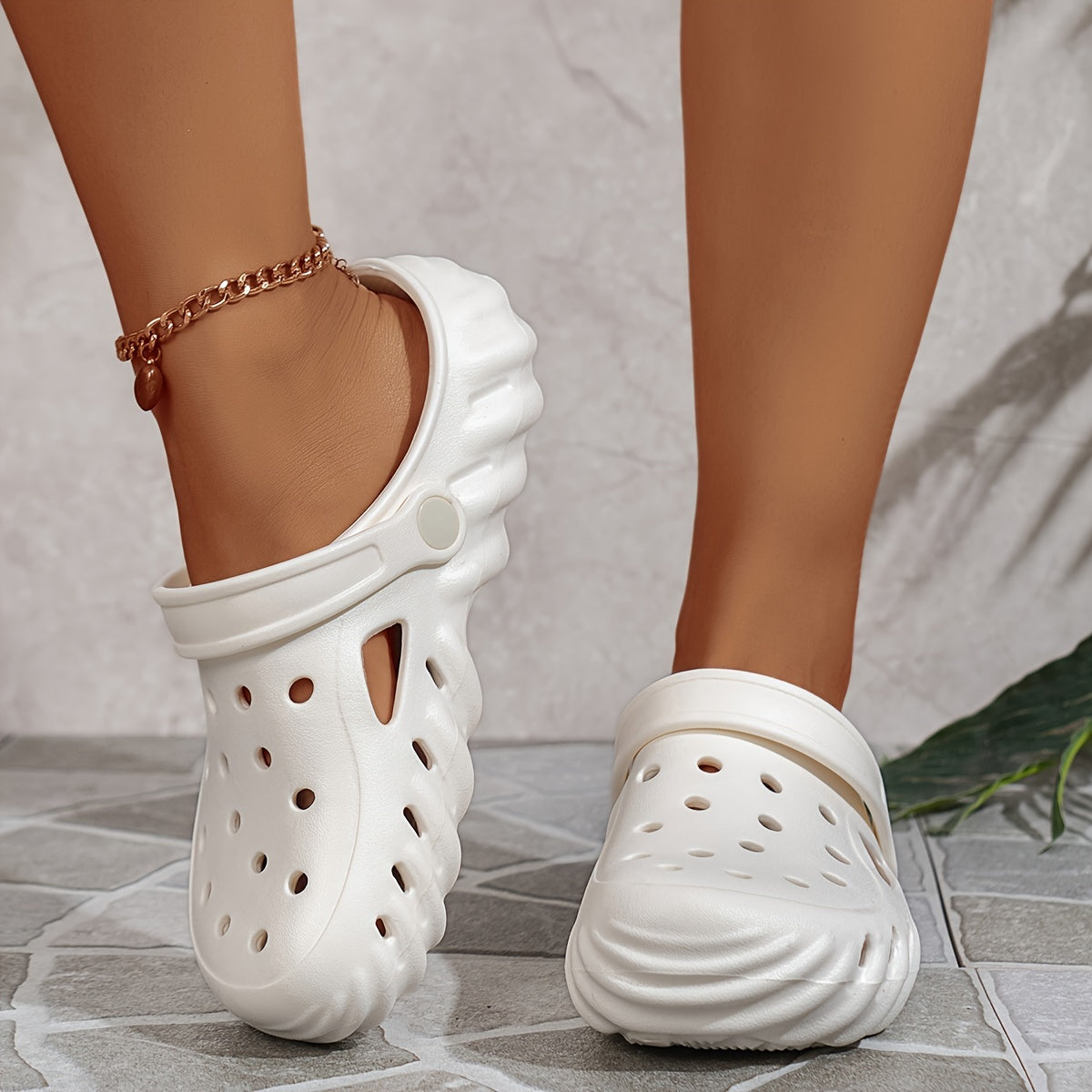 Женские сабо из EVA дышащие нескользящие пляжные и садовые туфли