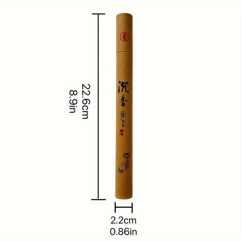 40 Count Jar of 20g Sandalwood Incense Sticks for Meditation Yoga Air Purification