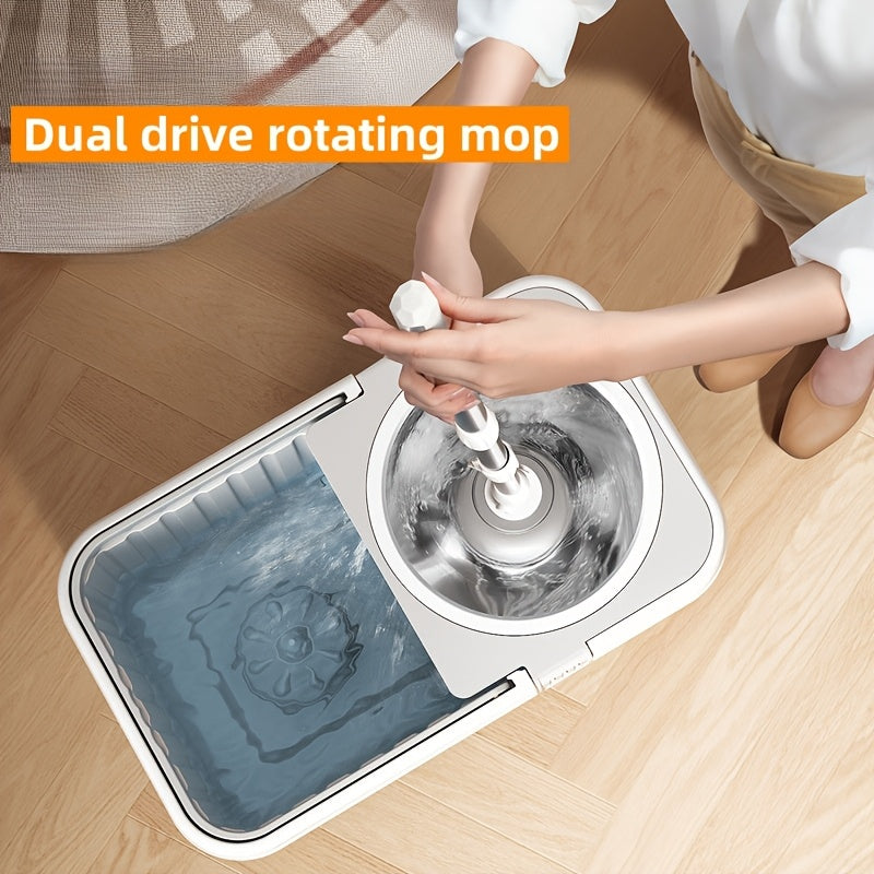 Model S870 Uy Mop To'plamini taqdim etamiz, u ajratiladigan dumaloq aylanuvchi mop va ikkita mop matosi bilan birga keladi. U uylar, bizneslar, oshxonalar, yashash xonalari, yotoq xonalari, hammomlar va pol va plitalarni tozalash uchun mukammaldir.