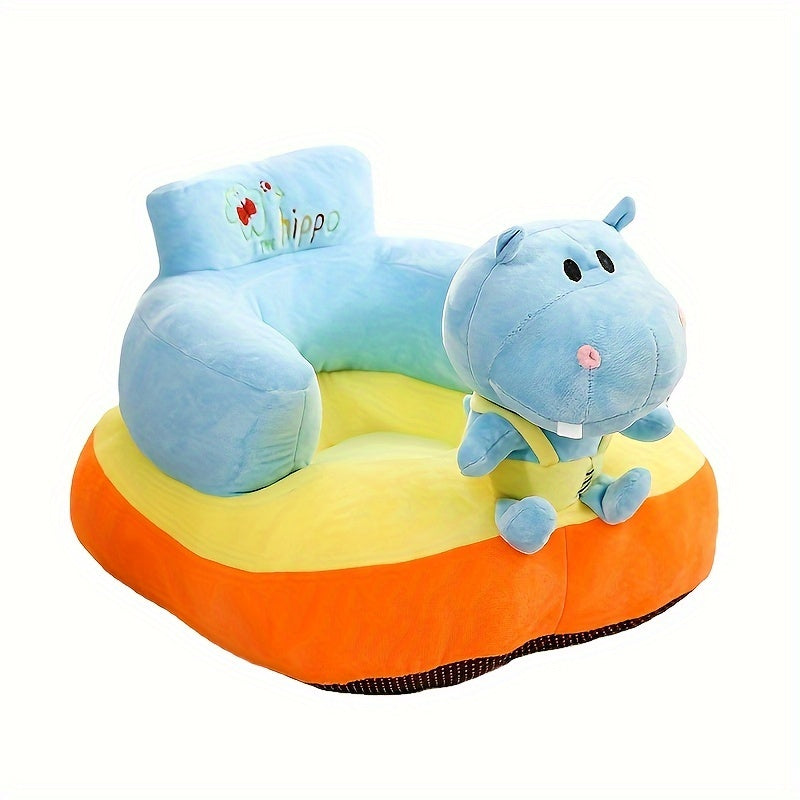 Bolalar va kichkina bolalar uchun moslashuvchan yostiq va orqa qo‘llab-quvvatlash bilan multfilm mo‘rt bolalar uchun booster o‘rindiq