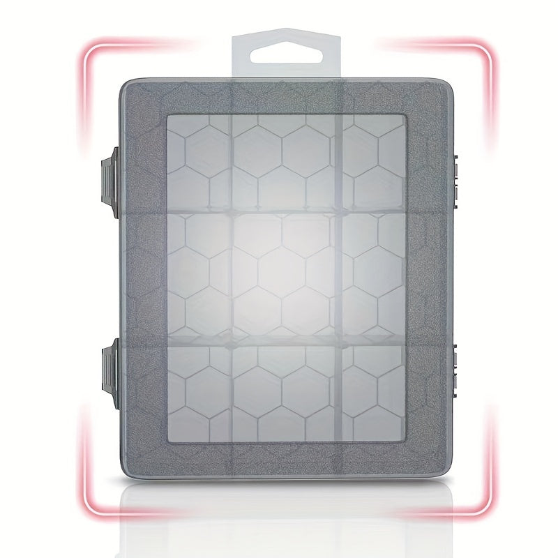 Adjustable Storage Container for Jewelry Electronics Components Plastic Box with Grids