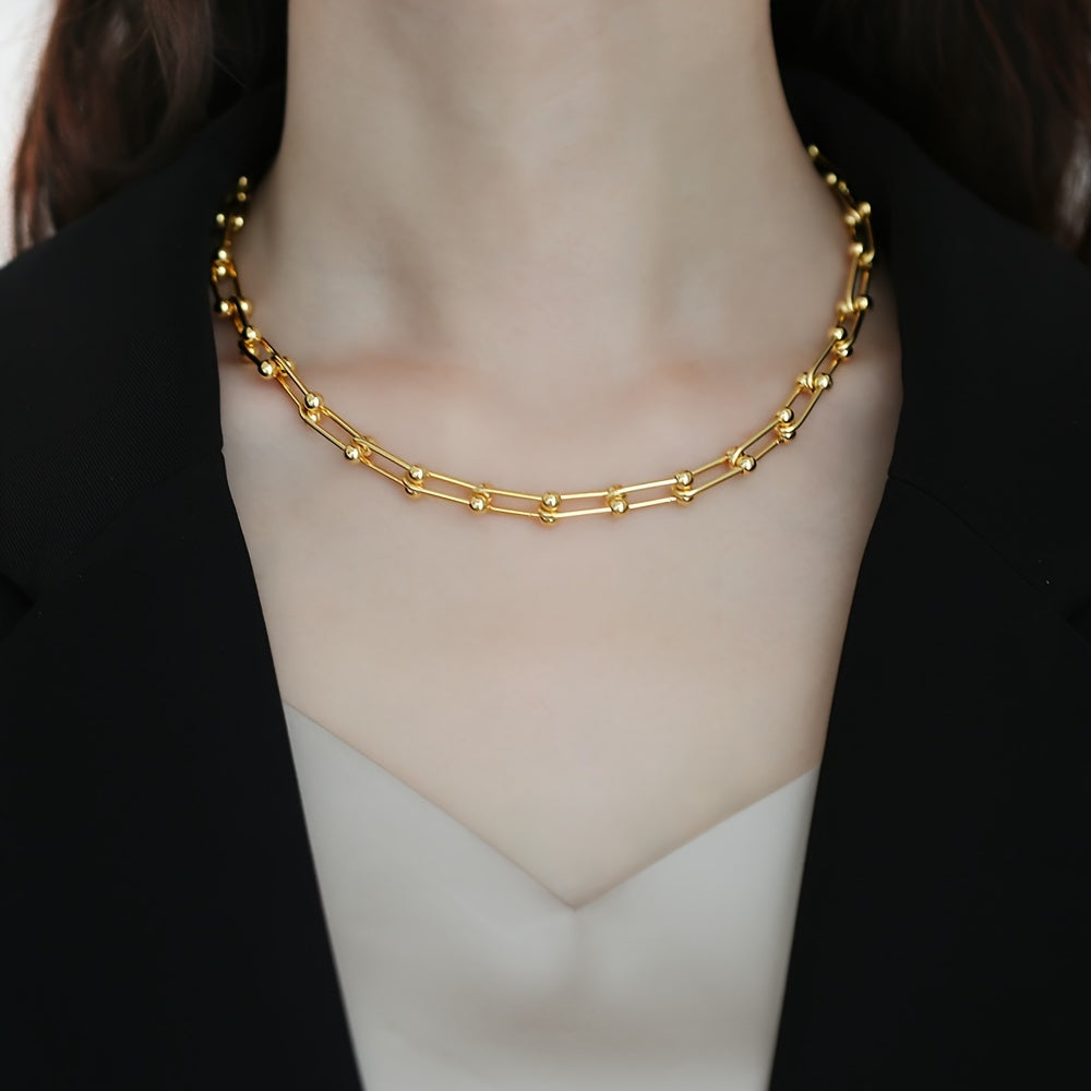 2 ta U-shakli teshik bilaguzuk va marjon to'plami, zanglamaydigan po'latdan tayyorlangan, zanglamaydigan ot teshik dizayni bilan. Erkaklar, ayollar va o'smirlar uchun har kuni kiyish uchun mukammal. Shuningdek, ajoyib bayram sovg'asi bo'lib xizmat qiladi.