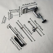 Система точилки для ножей 4-го поколения с фиксированным углом и алмазными камнями, черная