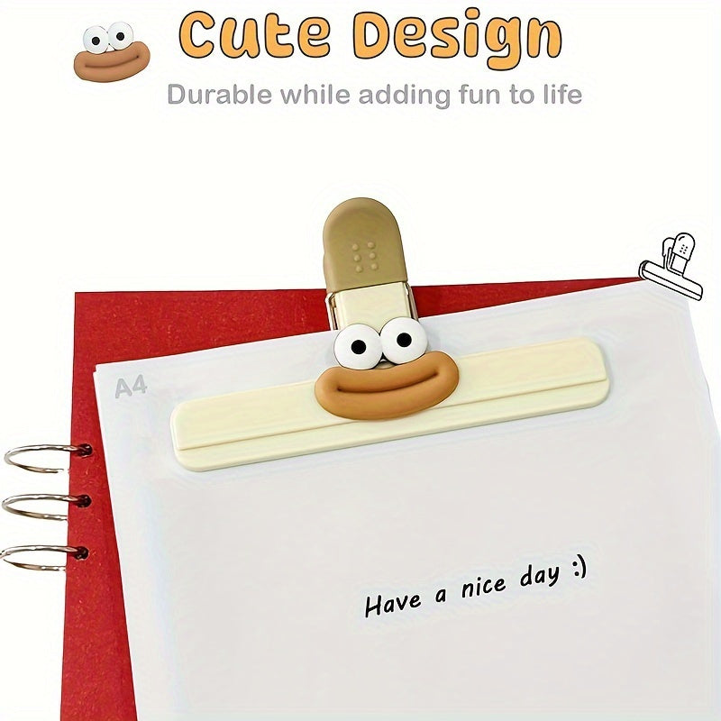 Juego de 3 clips de plástico para bolsas de comida, sellador grande y pequeño para aperitivos