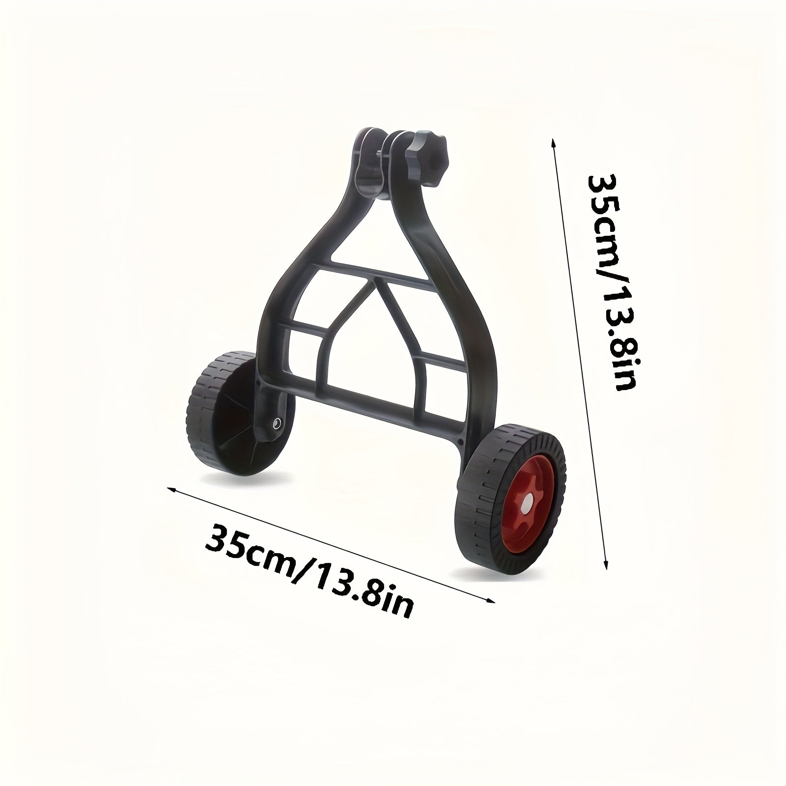 Battery-Powered Lawn Mower Wheel Set for Garden Maintenance and Landscaping