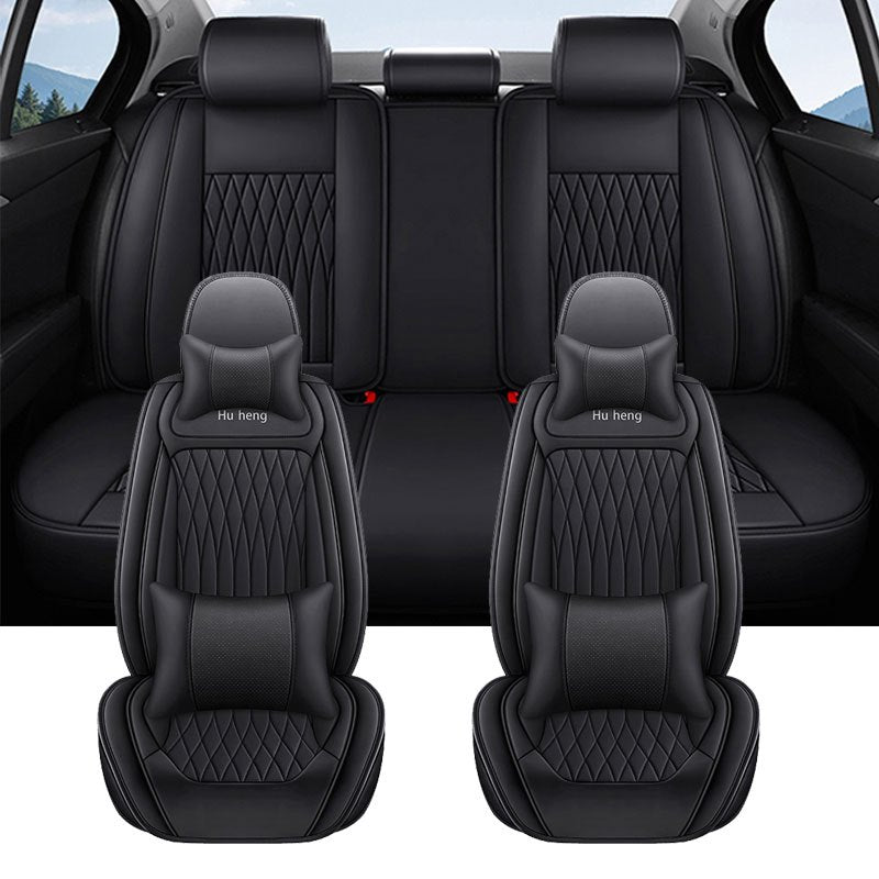 To‘liq qamrovli PU charmashli avtomobil o‘rindiqlari qoplamalari 5-o‘rinli barcha mavsumlar uchun nafas oladigan, dog‘ga chidamli