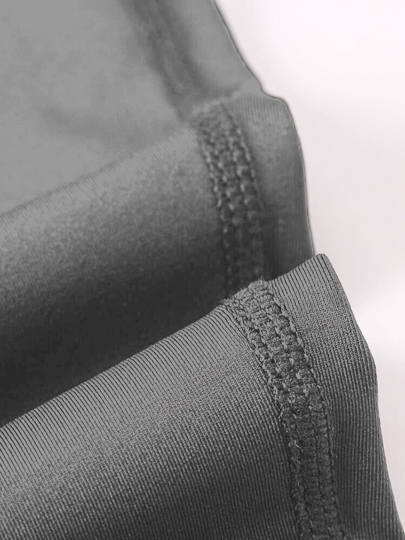 Women's High-Waisted Stretch Sports Shorts with Pockets Light Gray