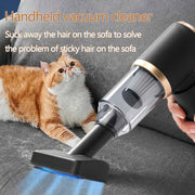 Wireless Handheld Vacuum Cleaner with Strong Suction USB Rechargeable for Home Office Car Cleaning