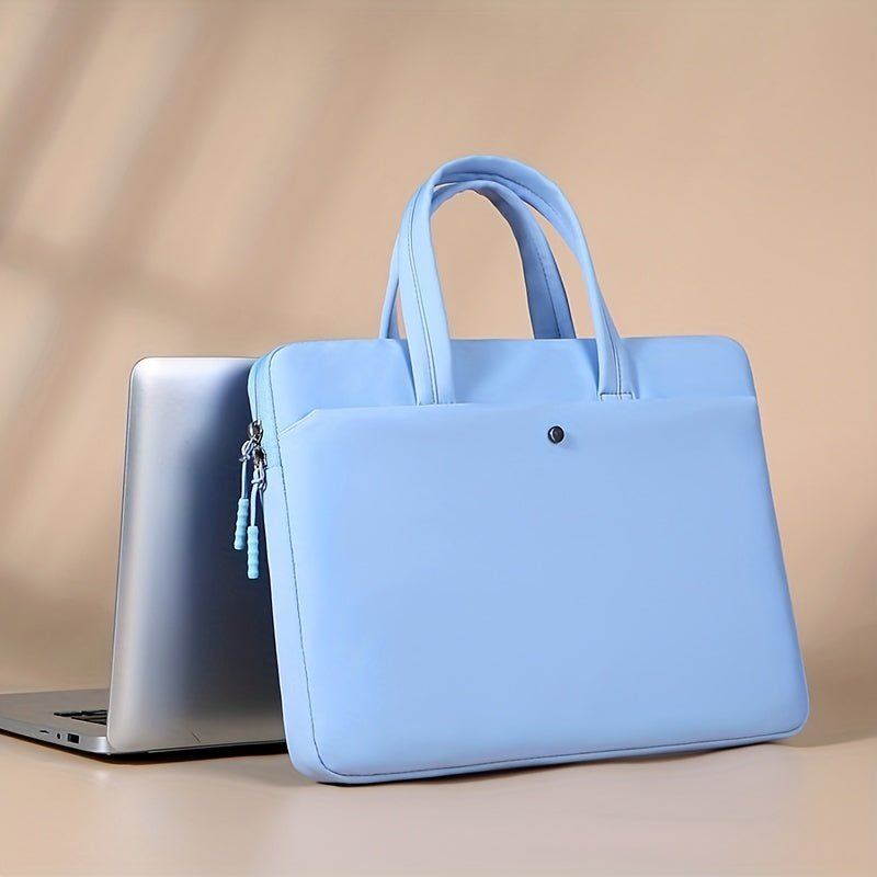 Large Capacity Waterproof Nylon Laptop Bag for Office School and Travel