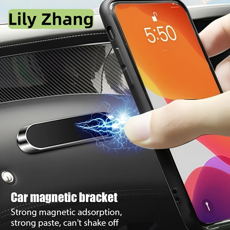 Car Phone Holder Aluminum Alloy Waterproof Dashboard Mount Secure Navigation