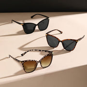 Women’s Boho Cat Eye Glasses 3-Pack Polycarbonate Frames Anti-Reflective Lenses