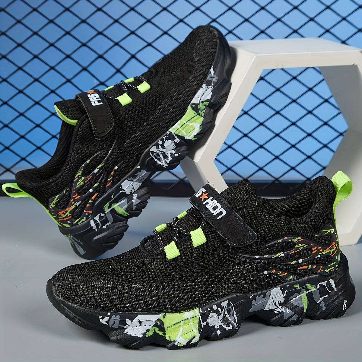 Zapatillas casuales de malla transpirable para niños, niños y niñas, para todas las estaciones, ligeras, para correr al aire libre